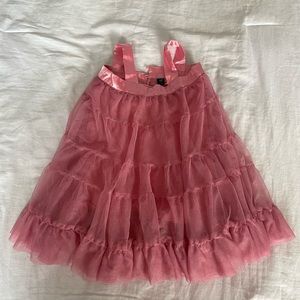 baby GAP Pink Ruffle Dress Girls 3T
